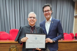 Dom Devair receberá principal honraria da Alesp, proposta pelo deputado Alex Madureira